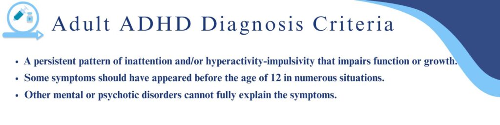 Diagnosing ADHD | Adult ADHD Diagnosis Criteria